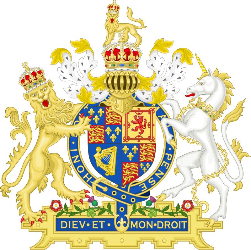 800px coat of arms of england 1603 1649 svg