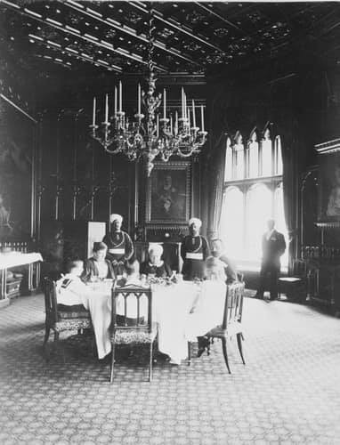 La reine Victoria au château de Windsor