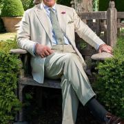 Le prince Charles en son jardin