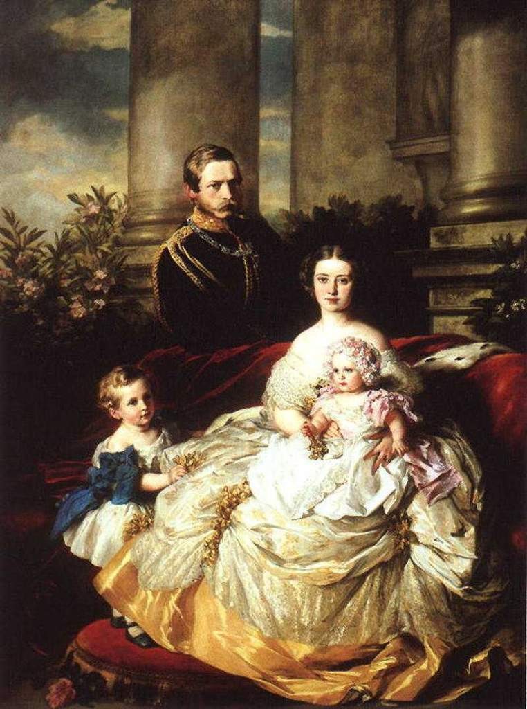 Frederic de Prusse et princesse Victoria - 1862