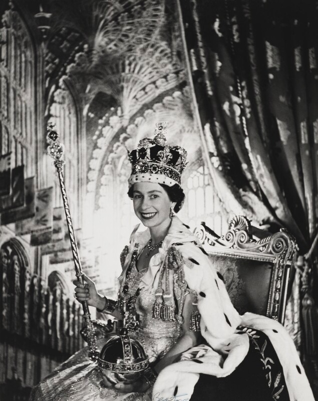 Elizabeth II par Cecil Beaton - 1953