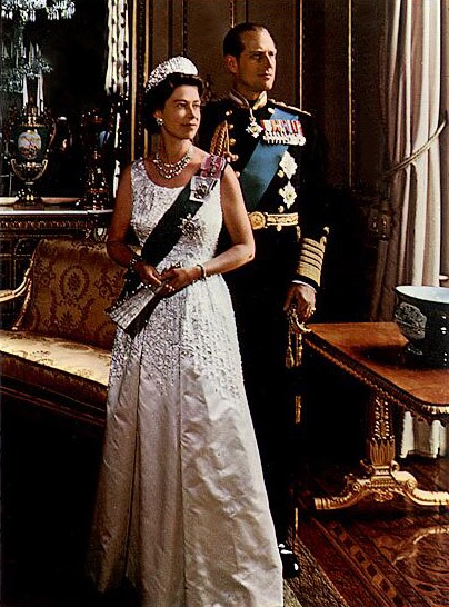 Elizabeth II, prince Philip - 1966